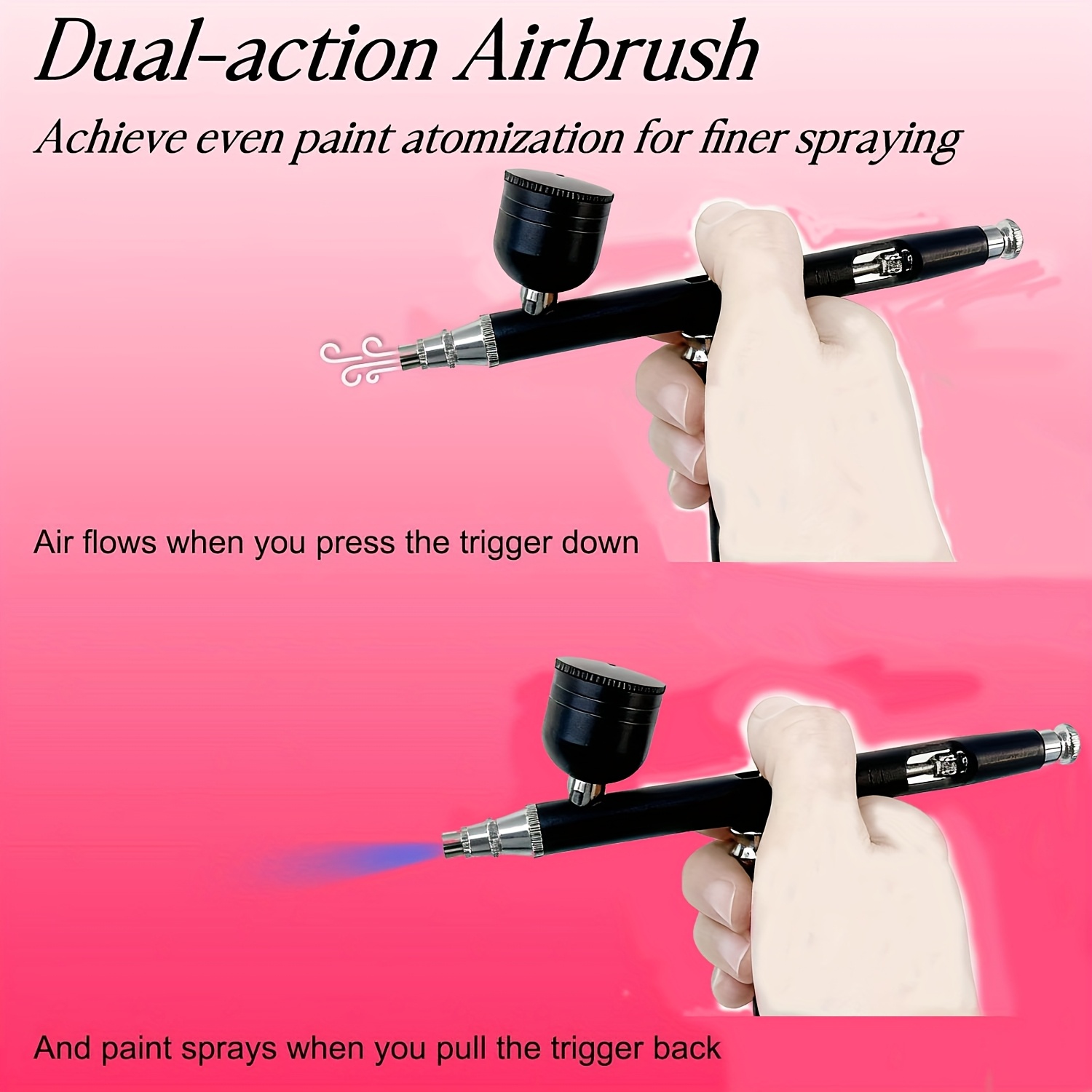 Kit Airbrush 130 dengan Sistem - Paint Model Kit ulasan dan harga
