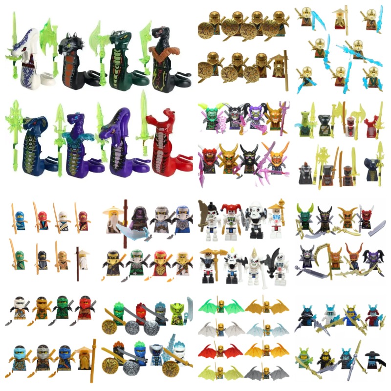 104 PCS set boneka ninja dari  - Model Kit Fantasy ulasan dan harga