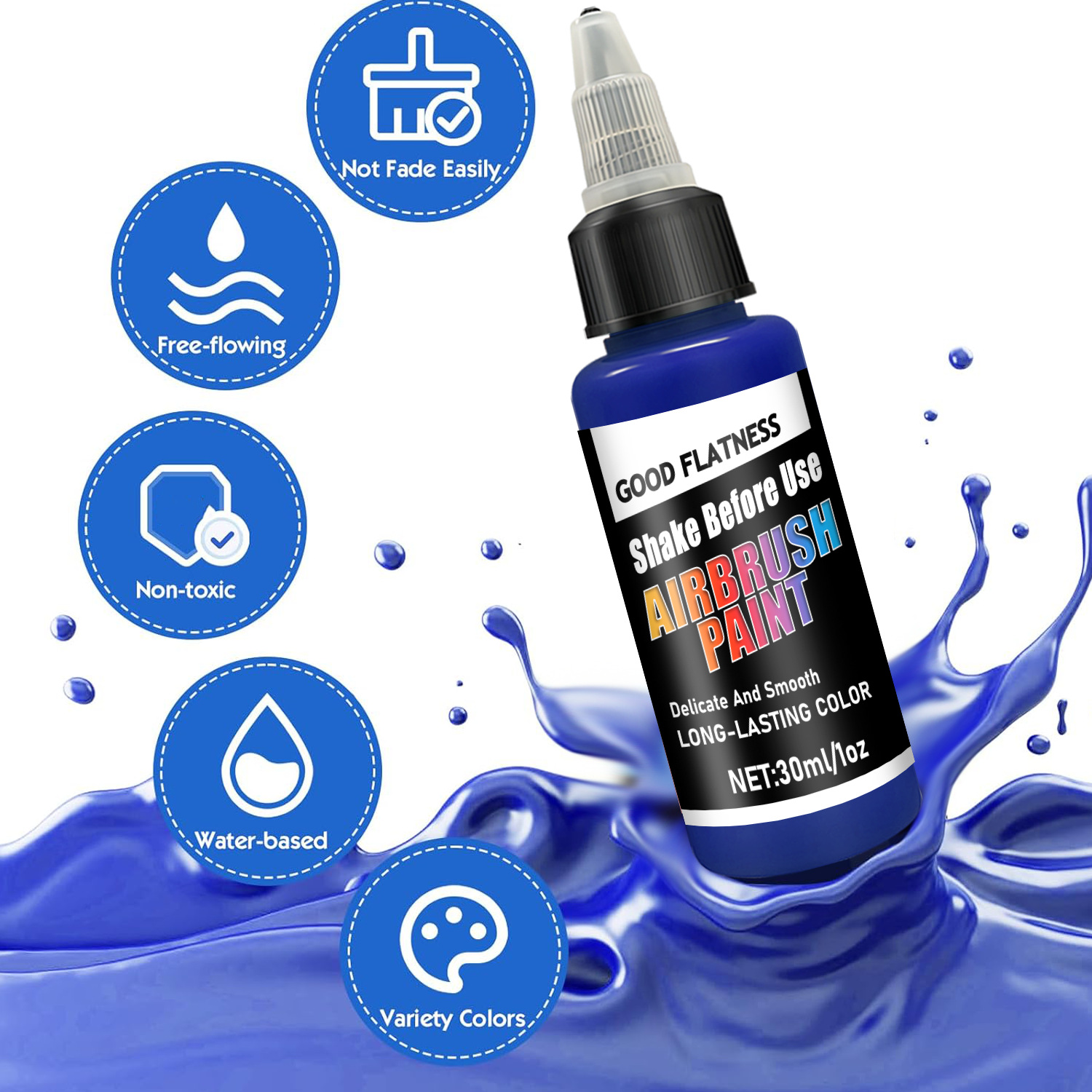 Set Cat Akrilik untuk Airbrush - Paint Model Kit ulasan dan harga